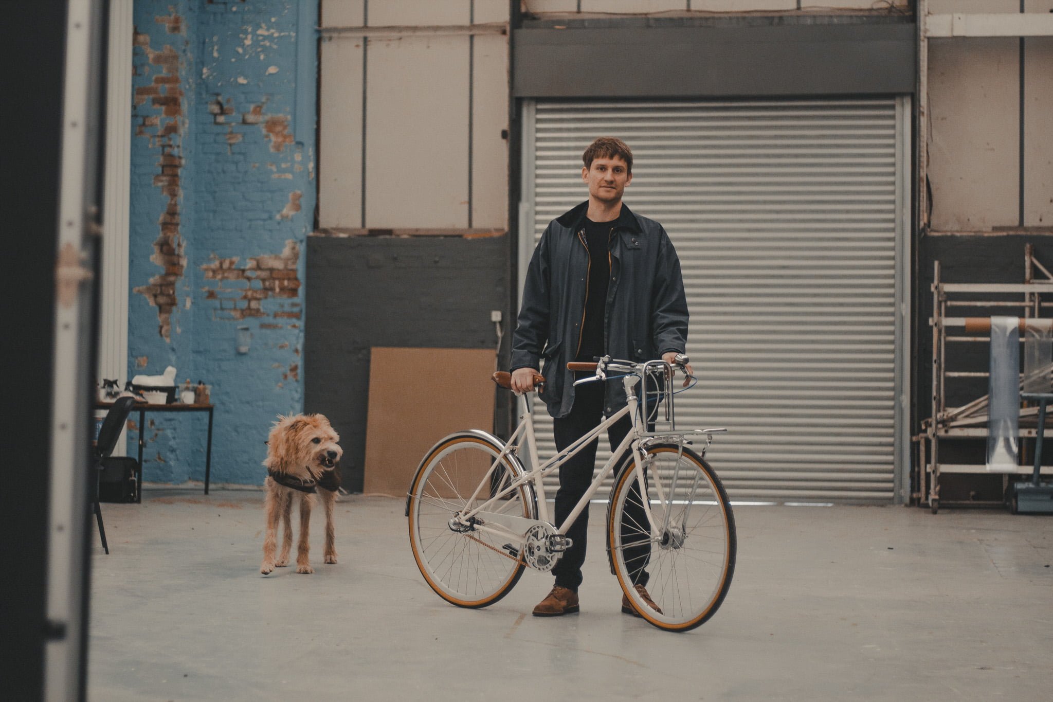 Cotton Canvas and Man Made Vegan Leather Weekender Bag - Cycling Style City Commuter Holdall - Waxed Canvas & Leather Bags Backpacks by Oldfield - Bicycle by Ten Street Cycles Liverpool